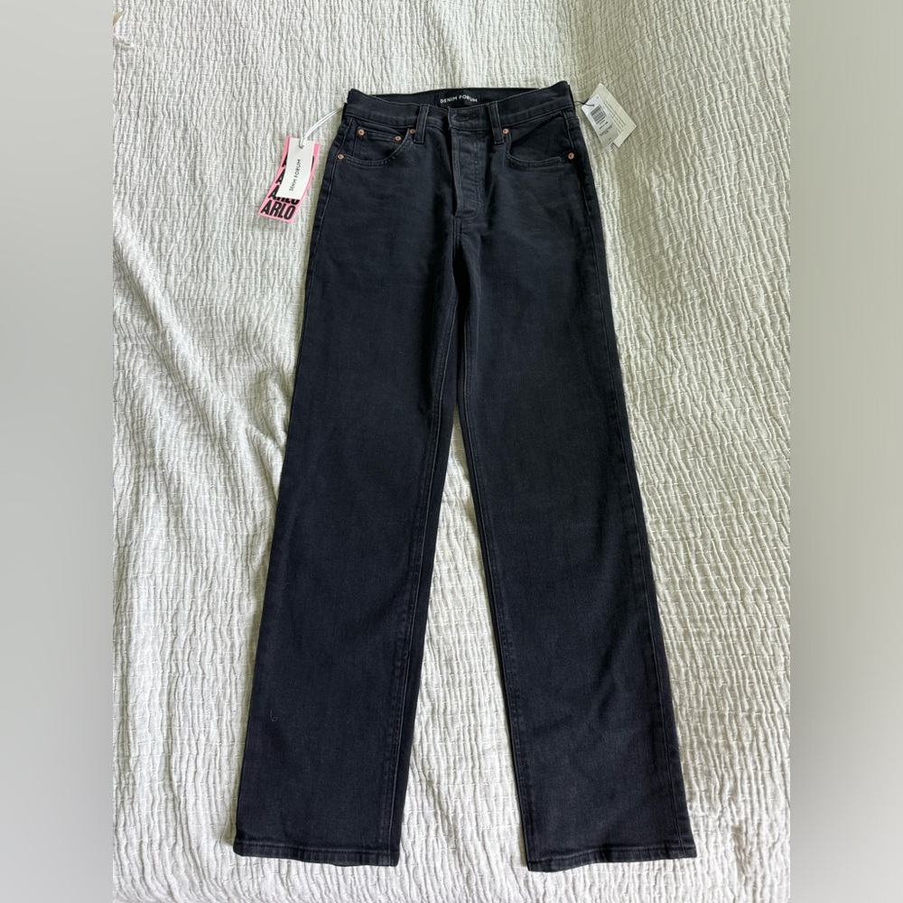 Aritzia High Rise Jeans - Black